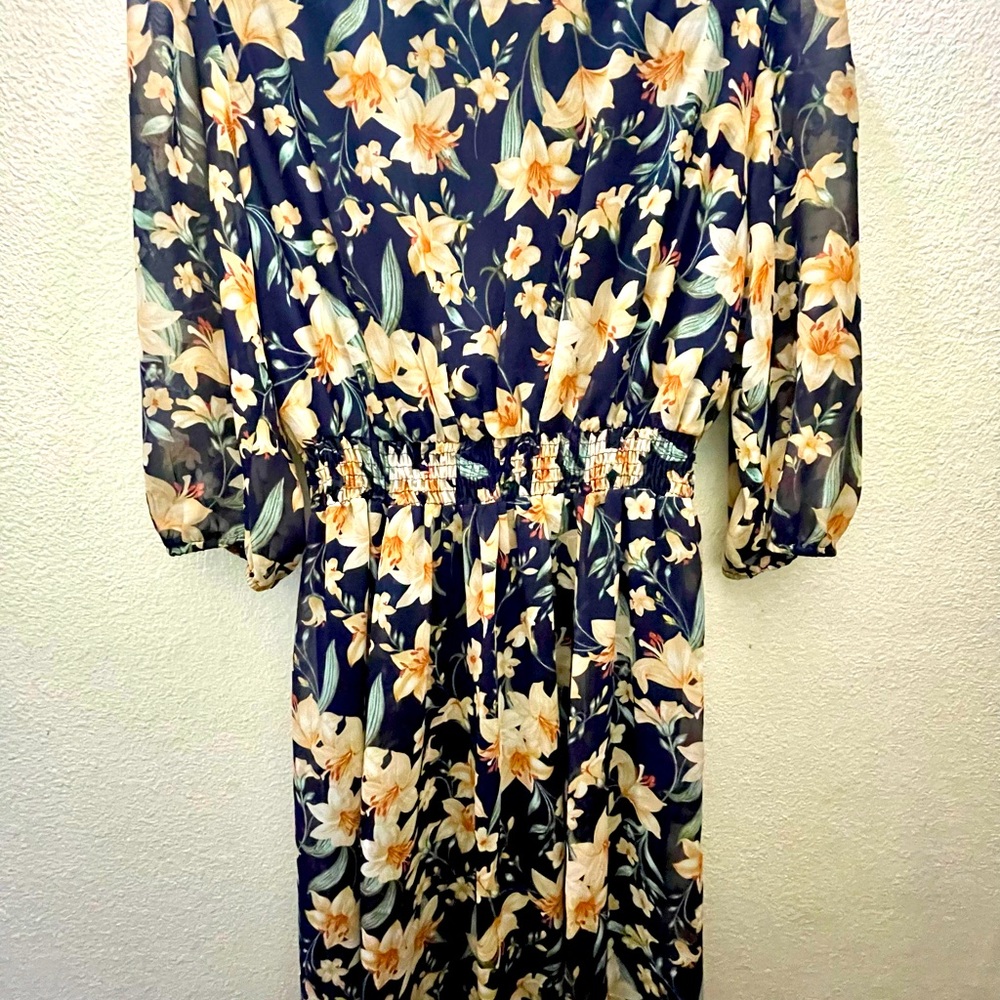 Kate and Lily floral casual dress